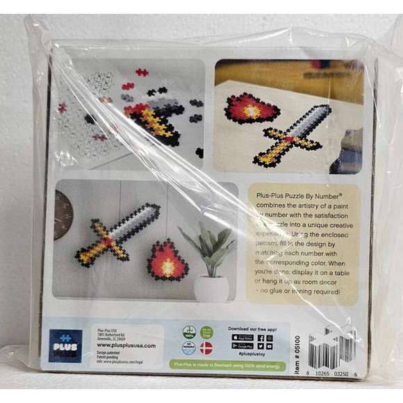 Adventure Puzzle By Number Plus Plus Construction Building Toy Plus-Plus NWT - Picture 8 of 9
